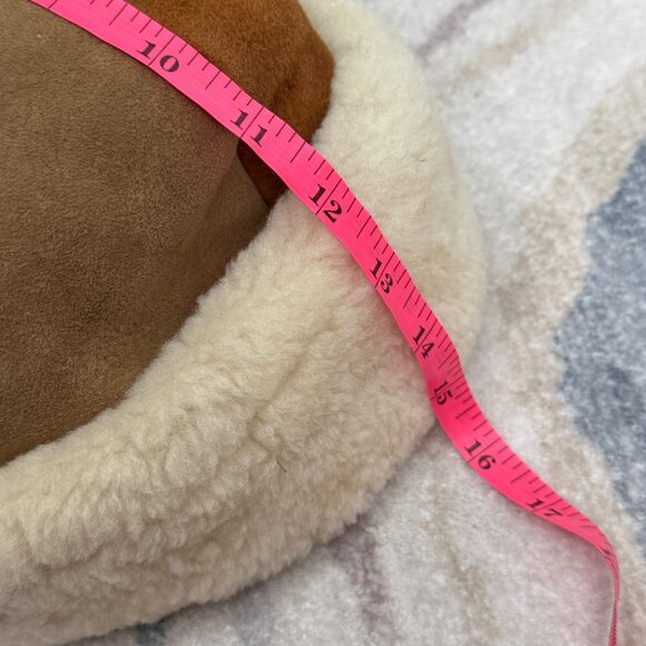 Bucket Hat Suede Fur Lined Soft Fluffy Winter Hat - Picture 7 of 8